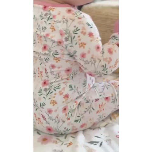 Winnie's Wildflowers Convertible Zip Romper
