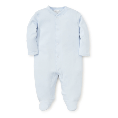 Blue Kissy Basics Footie
