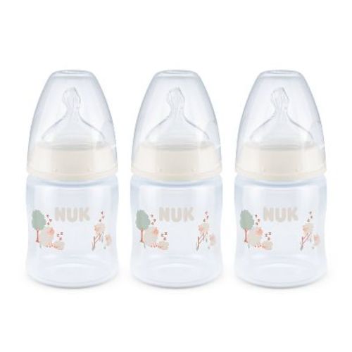 NUK First Choice Smooth Flow Anti-Colic Baby Bottles - 5 fl oz/3pk