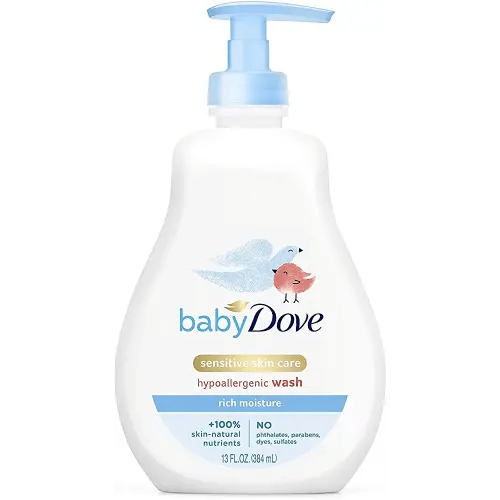 Baby Dove Tip to Toe Wash Rich Moisture - 13 oz, Pack of 5