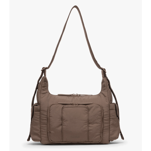 Crossbody Diaper Bag - HAZELNUT