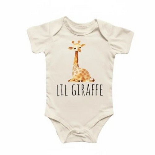 Little Giraffe Safari - Baby Boy Girl Clothes Infant Onesie® Funny Cute Newborn GS1 Multicolor 0-3M