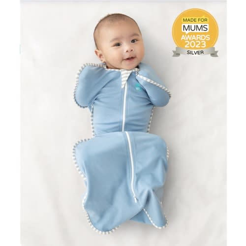 Swaddle Up™ 1.0 TOG Viscose from Bamboo Mist Blue Boats