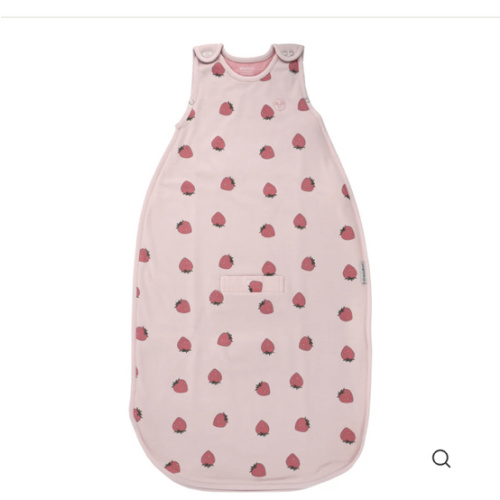 4 Season® Ultimate Baby Sleep Bag, Merino Wool & Organic Cotton, Strawberry