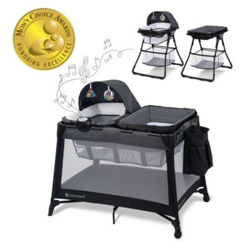 Baby Trend Willow Nursery Center Deluxe Playard with Bassinet Stand/Changing Stand