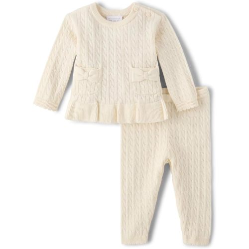 The Children's Place baby-girls And Newborn Long Sleeve Sweater and Pants, 2 Piece Playwear Set