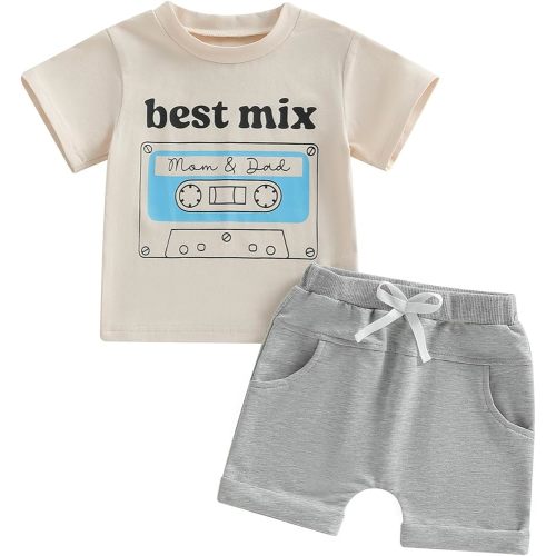 Baby Boy Easter Outfit 6 12 18 24 Months 2T 3T Toddler Clothes Chicks T-shirt Tees & Shorts Set Summer