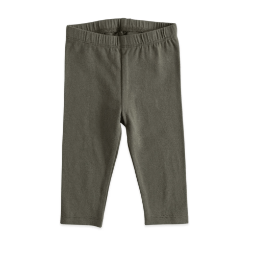 Essentials Legging 3-6 months - Olive and Portobello