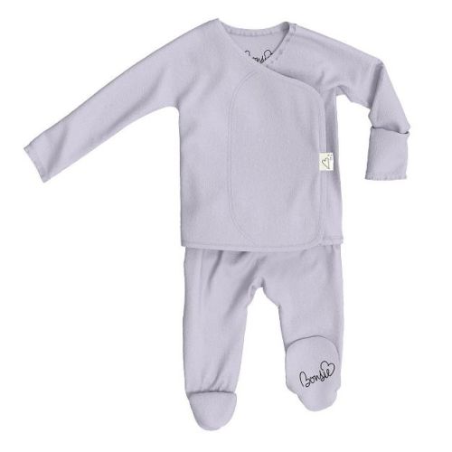 Bonsie Skin to Skin Babywear - Footie - Hush Sky