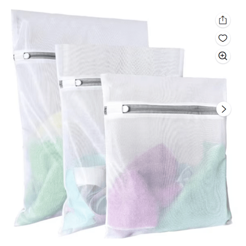 Lingerie Bags for Washing Delicates,Small Fine Mesh Laundry Bags,3Pcs