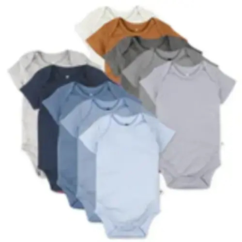 10-Pack Organic Cotton Short Sleeve Bodysuits | Honest Baby Clothing