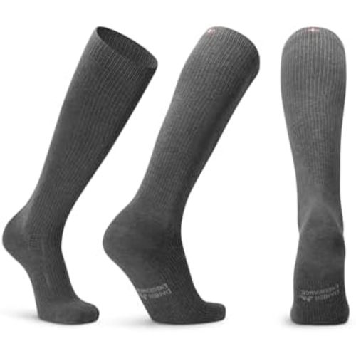 DANISH ENDURANCE 14-18 mmHg Compression Socks | Organic Cotton Comfort | Travel & Flight Relief | Unisex 1-3 Pairs