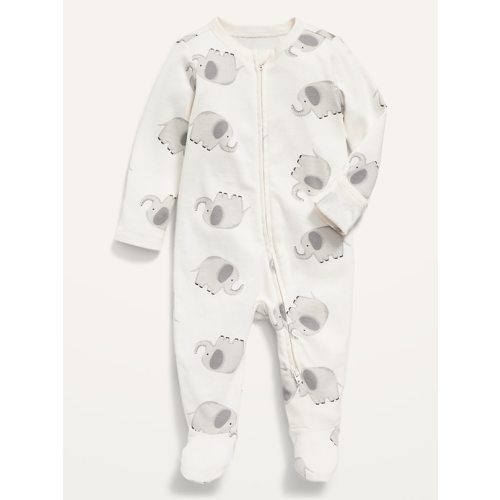 Unisex Printed Footed Sleep & Play One-Piece for Baby | Old Navy