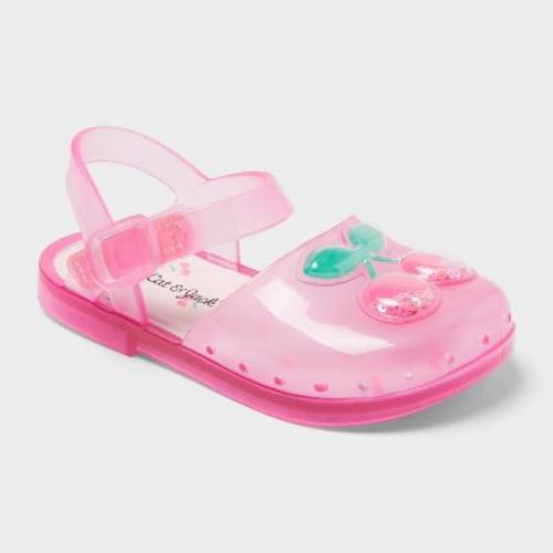 Toddler Lainey Jelly Sandals - Cat & Jack™ Pink 10T