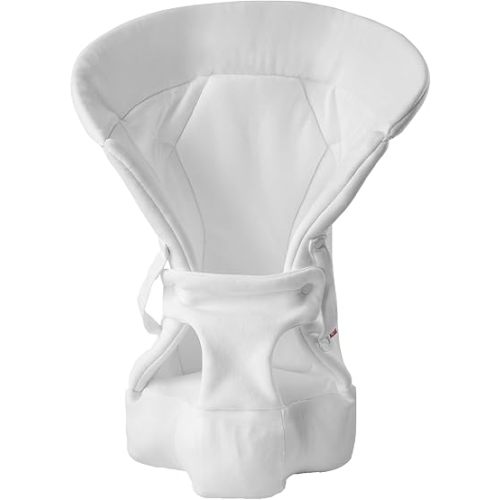 MiaMily Hipster™ Infant Insert Accessory for Baby Carriers, for Newborns, Machine Washable, Compatible with All MiaMily Baby Carriers (White)