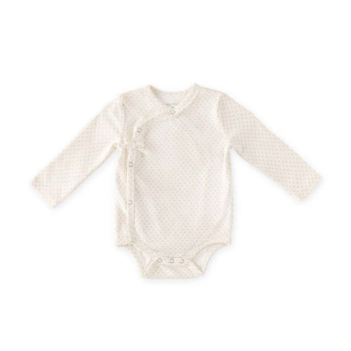 Kimono One-Piece - Pin Dot Peony