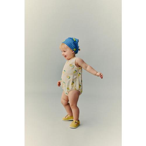 EMBROIDERED LEMON ROMPER CASA LAWA X ZARA KIDS - Ecru | ZARA United States