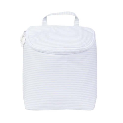 The Bottle Bag- Light Blue Stripe