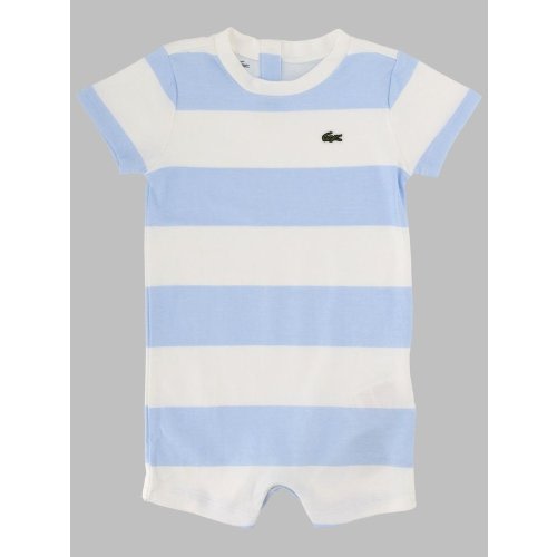 Lacoste Kids Stripe Tee Onesie
