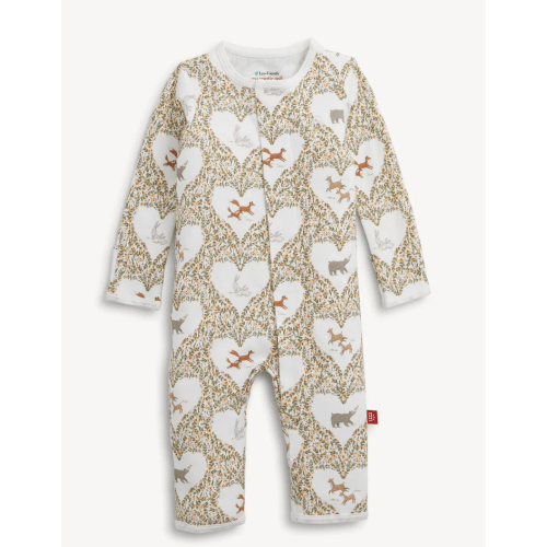 Animal Hearts Magnetic Coverall Size NB