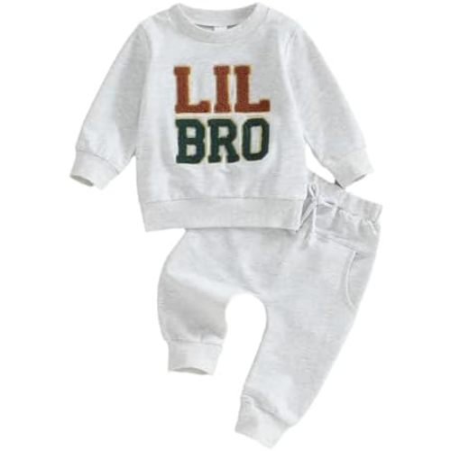 Big Brother Little Brother Big Sister Little Sister Matching Outfits Toddler Long Sleeve Sweatshirt Pants Fall Clothes