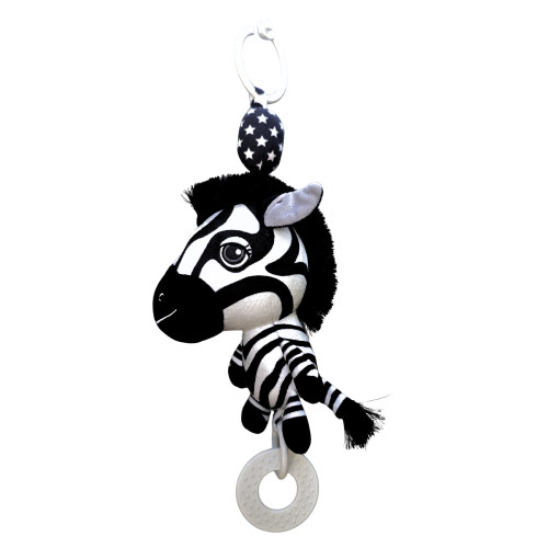 Young Wonderer Ziggy the Zebra High Contrast Sensory Hanging Toy
