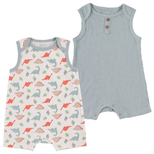 Kyle & Deena Baby Boy Romper Newborn Essentials Summer Tanktop 2 PC Set