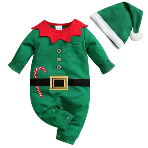 Elf Baby Christmas Set