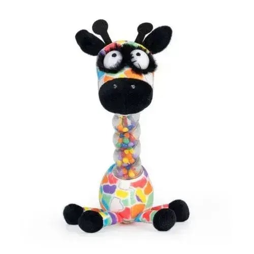Inklings Jaffy the Fringed Footed Giraffe Baby Rattle and Shaker Plush Toy