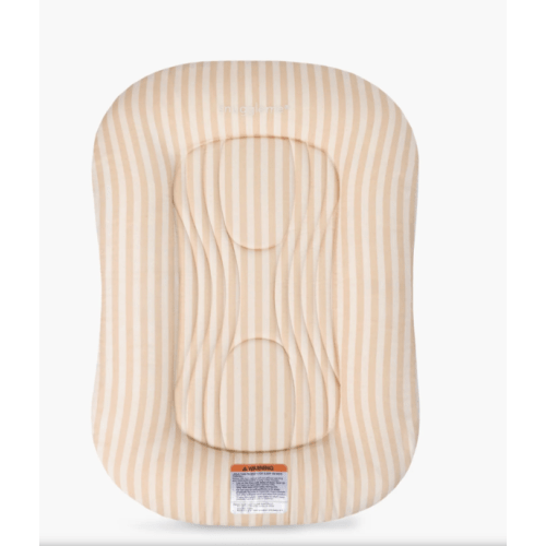 Infant Lounger Wave | Oat Stripe