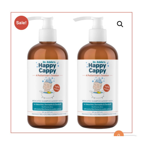 Baby Shampoo for Cradle Cap, Seborrheic Dermatitis, and Dandruff