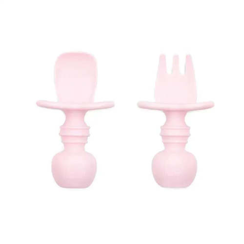 Bumkins - Silicone Chewtensils, Pink