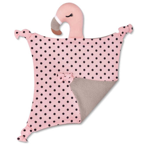 Apple Park Organic Franny Flamingo Blankie
