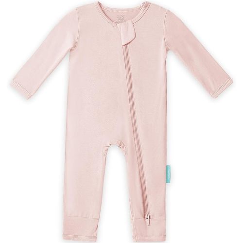 PurComfy Baby Long Sleeve Romper Jumpsuit, Premium Soft Rayon One Piece Pajamas Boy Girl 2-Way Zipper Coverall Sleeper