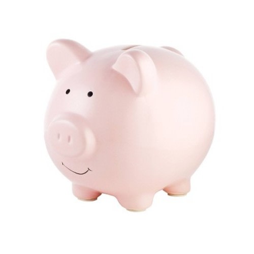 Pearhead Ceramic Decorative Banks - Piggy