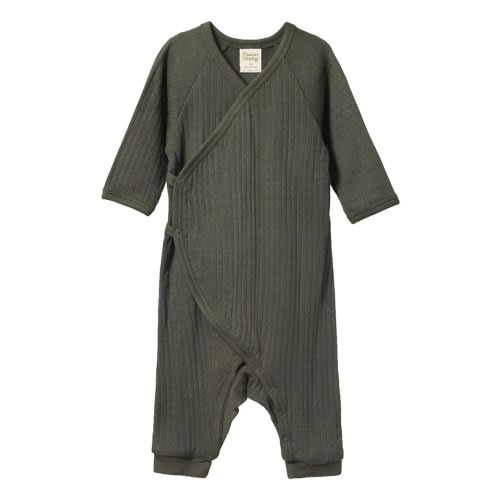 Grow Pointelle Wrap Romper