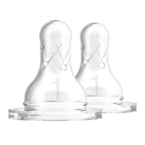 Dr. Brown's Level 1 Narrow Nipple 2-Pack