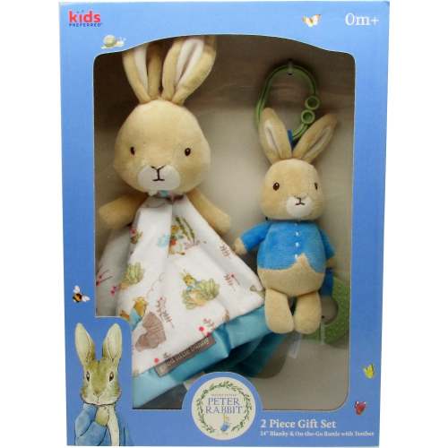 Beatrix Potter Peter Rabbit Blanky and On the Go Toy