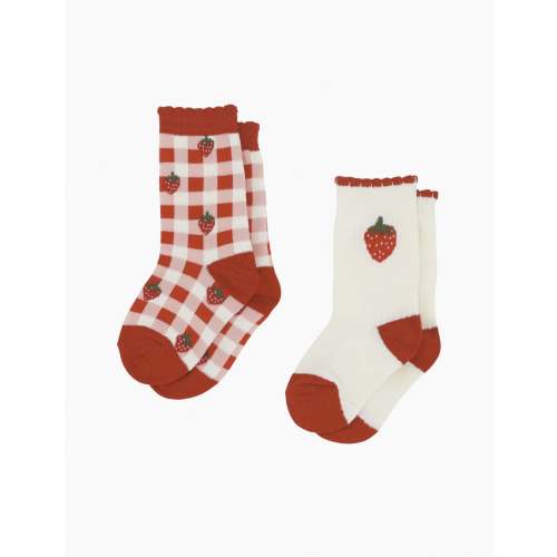 Vibe 2-Pack Socks in Molly Check