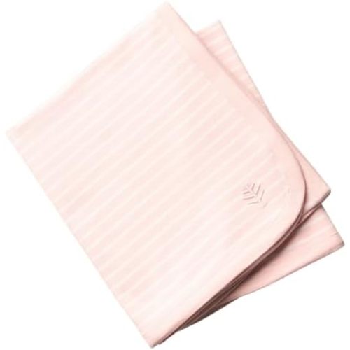 Coolibar Baby's Sun Blanket - UPF 50+ Sun Protection - Batibou in Soft Pink/White Stripe