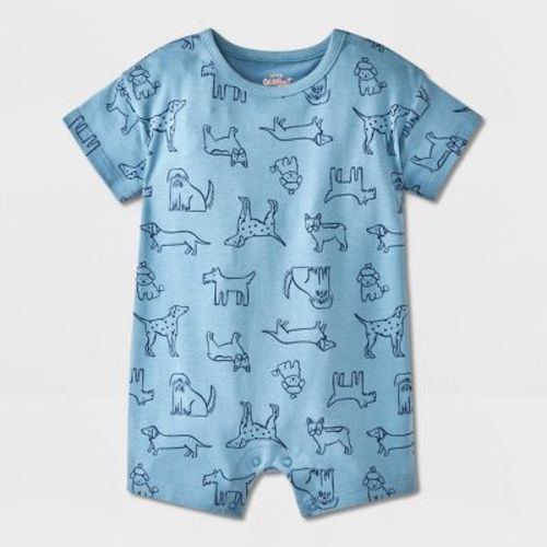 Baby Boys' Short Sleeve Romper - Cat & Jack™