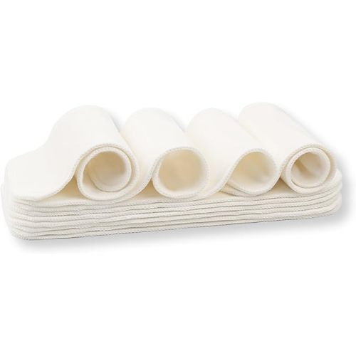 Nora's Nursery Baby Cloth Pocket Diapers Inserts 10 Pack