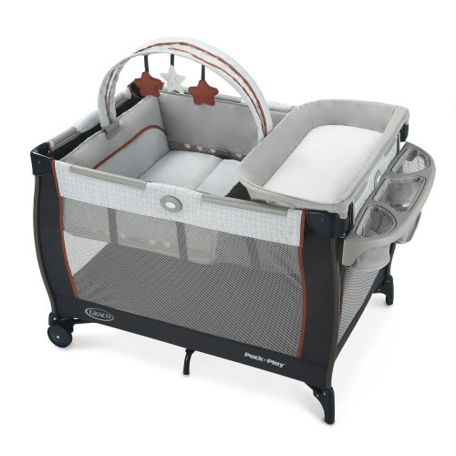 Graco Pack ‘n Play Anywhere Dreamer Playard, Blue Marlo, Unisex