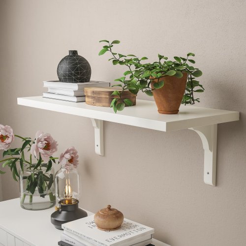 BERGSHULT / RAMSHULT Wall shelf - white 31 1/2x11 3/4 "