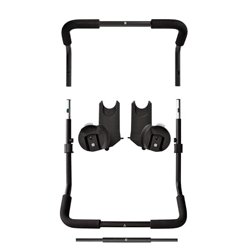 Baby Jogger Chicco/Peg Perego Car Seat Adapter for City Select and City Select LUX Strollers Black