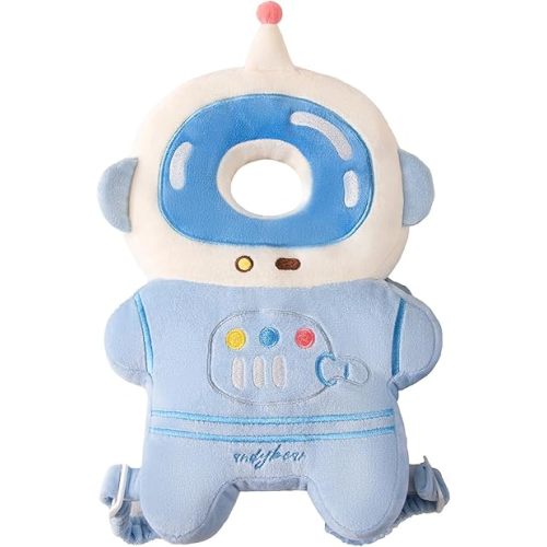 Baby Head Protector Cushion Backpack for Walking & Crawling. (Pad-Astronaut New)