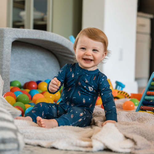 Baby Zip Up - To The Moon – BURLEBO