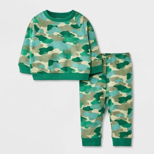 Baby Boys' 2pc Fleece Sweatshirt & Jogger Pants Set - Cat & Jack™