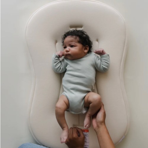 Lounger Curve + Muslin Cover Set | Natural