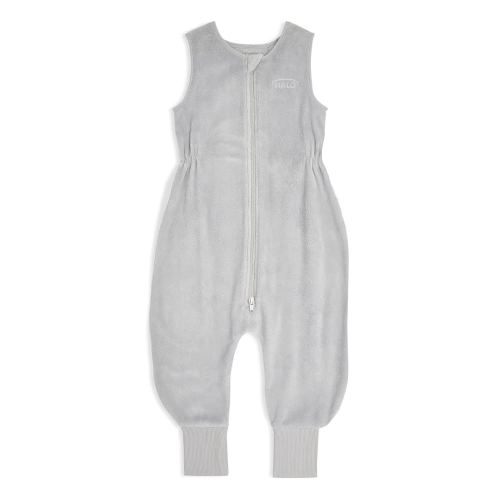 HALO Sleepsack Toddler Sleeping Bag, Luxe Fleece Wearable Blanket, TOG 2.0, Grey, 12-24M